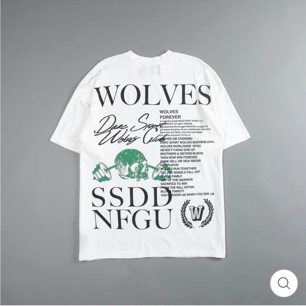 Darc Sport Morí Premium Oversized Tee in Cream